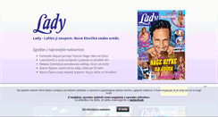 Desktop Screenshot of lady.si