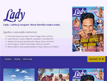 Tablet Screenshot of lady.si